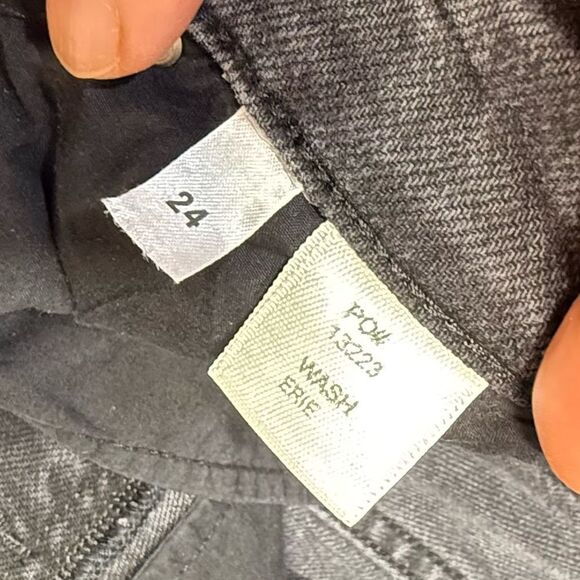 Reformation Serena High Skinny Jeans in Erie Black Wash 24 - Picture 10 of 16